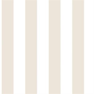 PARATO JUST KITCHEN PVC/TNT RIGHE BEIGE BIANCHE 0,53X10MT