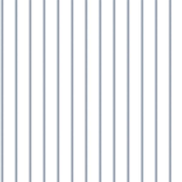 PARATO JUST KITCHEN PVC/TNT RIGHE BLUE-BIANCO 0,53X10MT