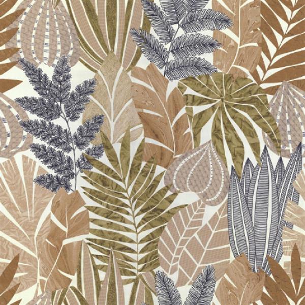 PARATO REALITY4 PVC/TNT FOLIAGE GREEN  10,05X0,53MT