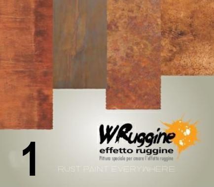CORTEN EFFETTO OSSIDANTE LT.1 TRATTAMENTO SU FERRO