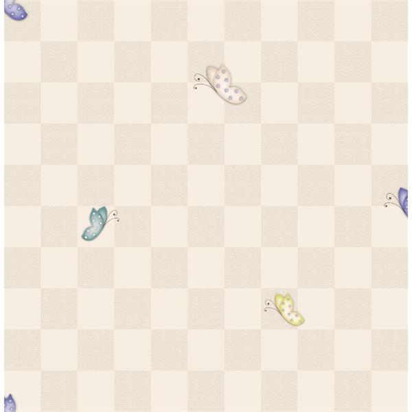 KIDS@HOME PARATO CARTA-BAMBINI-KD-FANTASIA BEIGE -10,05m-h.53cm