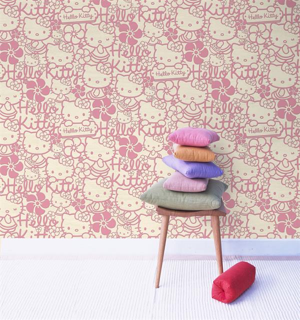 KIDS@HOME PARATO FLOCCATO-BAMBINI-HELLO KITTY-BH-10,05m-h.53 cm