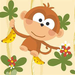 PARATO PVC CHEEKY MONKEYS