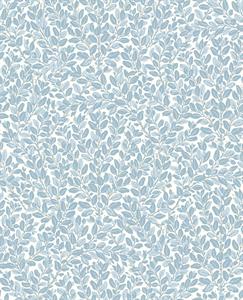 PARATO BRITISH2 IN PVC  FOLIAGE BLUE 0,52X10,05MT