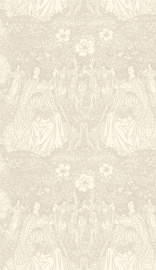 PARATO BRITISH2 IN PVC  WOMEN BEIGE 0,52X10,05MT