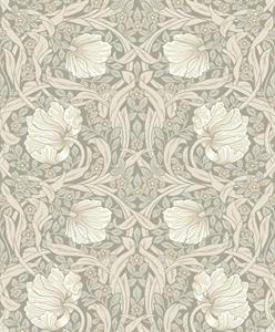 PARATO BRITISH2 IN PVC  FLOWERS BEIGE 0,52X10,05 MT