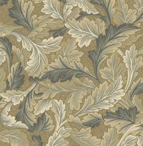PARATO BRITISH 3 IN PVC FOLIAGE G.BROWN 0,53X10,05MT