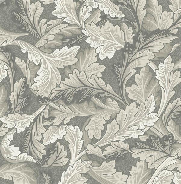 PARATO BRITISH 3 IN PVC FOLIAGE GREY SC. 0,53X10,05MT