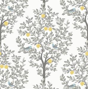 PARATO BRITISH 3 IN PVC FOLIAGE LEMON 0,53X10,05MT