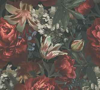 PINTWALLS PARATO VINILICSU TNT FIORI RED 0,53X10,05MT