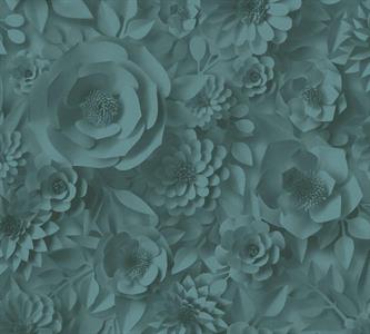 PINTWALLS PARATO VINILICSU TNT FLOW. GREEN 0,53X10,05MT