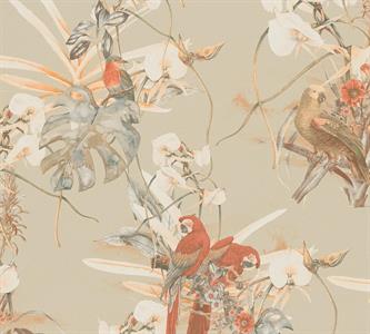 PINTWALLS PARATO VINILICSU TNT PAROT RED 0,5X10,05MT