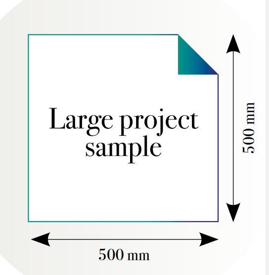 CAMPIONATURA STAMPA FORMATO 50X50 METALLIC COPPER EDIZ. MUANCE
