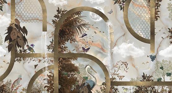 STAMPA DIGITALE MUANCE  ED.3 TNT MATT DESIGN GOLD AL MQ