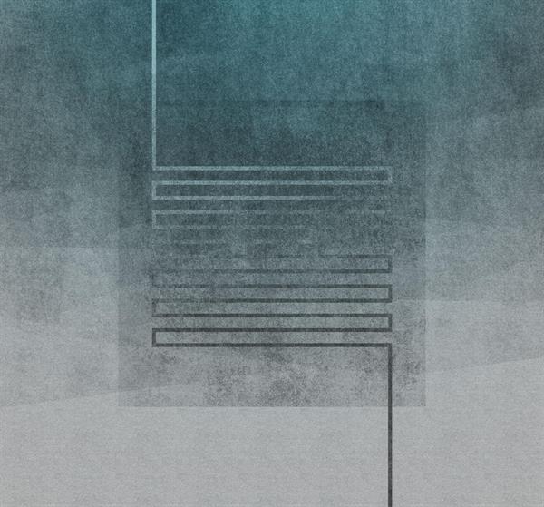 FOTOMURALE  INFINITY 2  GEOMETICO GREEN 300X280 CM