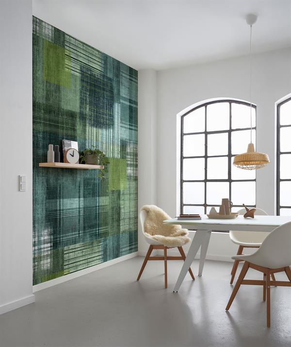 FOTOMURALE  INFINITY 2  TILES GREEN MIS.200X250CM