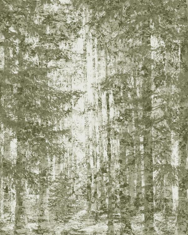 FOTOMURALE  INFINITY 2  MATERIAL GREEN L. MIS.200X250CM