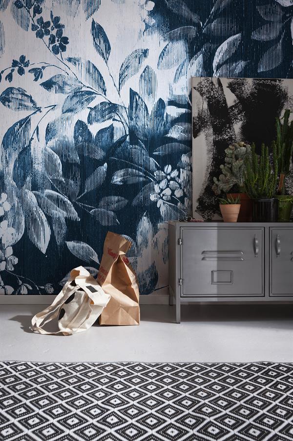 FOTOMURALE  INFINITY 2  FOLIAGE BLUE MIS.200X250CM