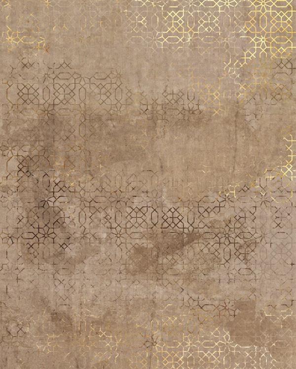 FOTOMURALE  INFINITY 2  MOSAIC GOLD DARK 200X250CM