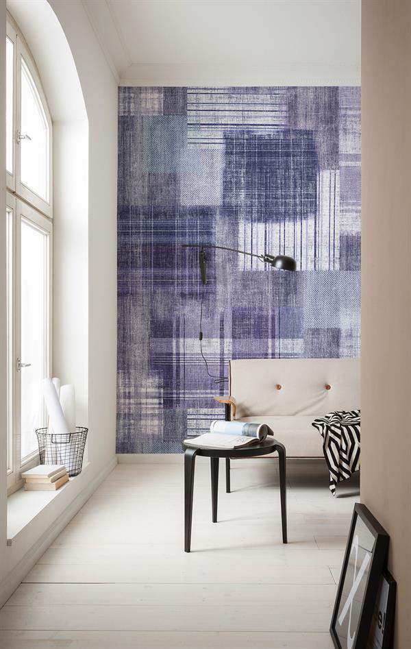 FOTOMURALE  INFINITY 2  TILES BLUE MIS.200X250CM