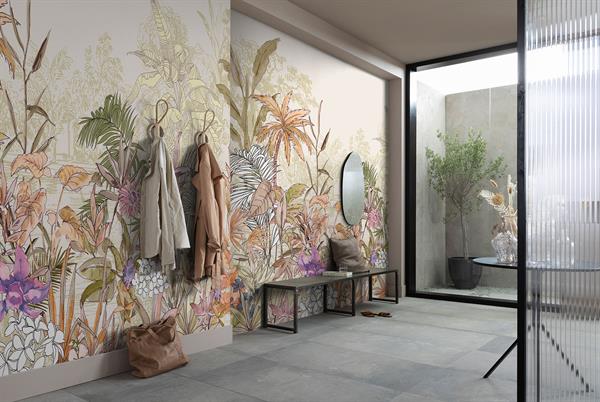FOTOMURALE  INFINITY 2  FLOREAL HEAT MIS. 300X250 CM