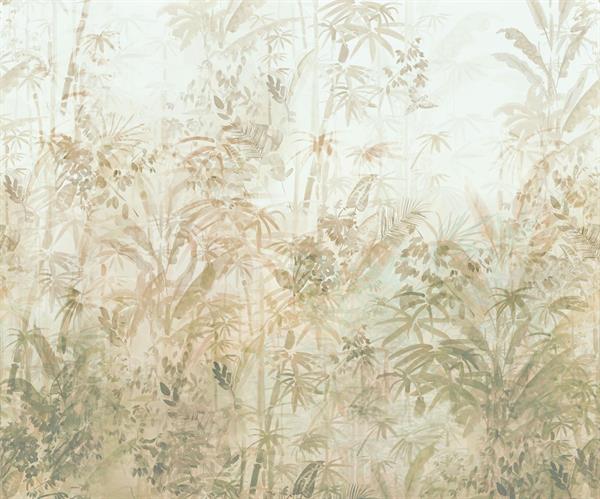 FOTOMURALE  INFINITY 2  FOLIAGE GREY MIS.300X250 CM