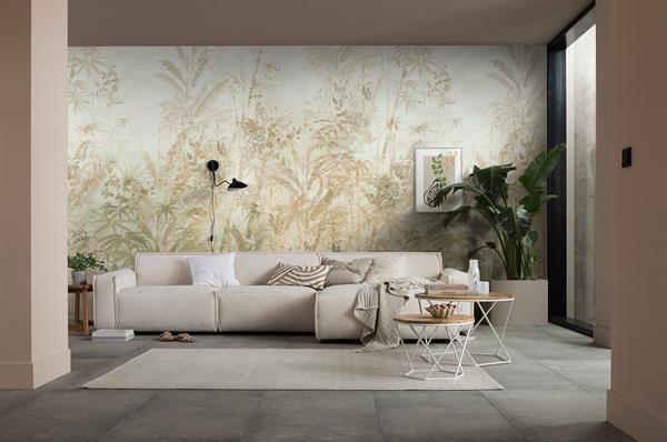 FOTOMURALE  INFINITY 2  FOLIAGE GREY MIS.300X250 CM