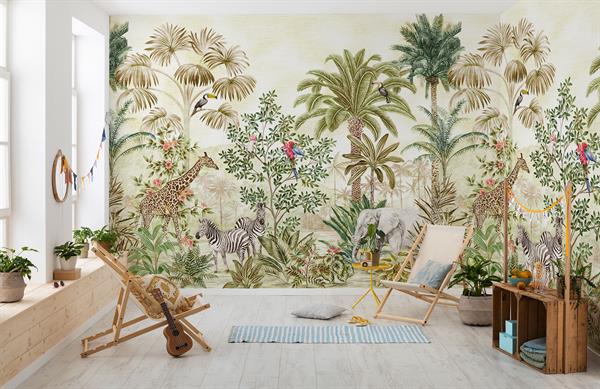 FOTOMURALE  INFINITY 2  ANIMALS FOREST MIS.300X250CM