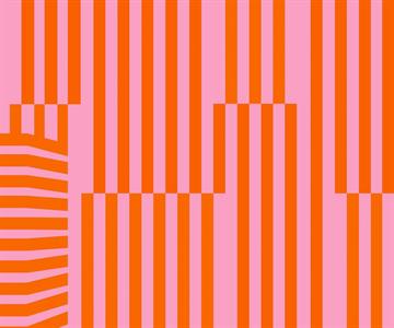 FOTOMURALE  INFINITY 2  RIGHE ORG.PINK MIS.300X250CM