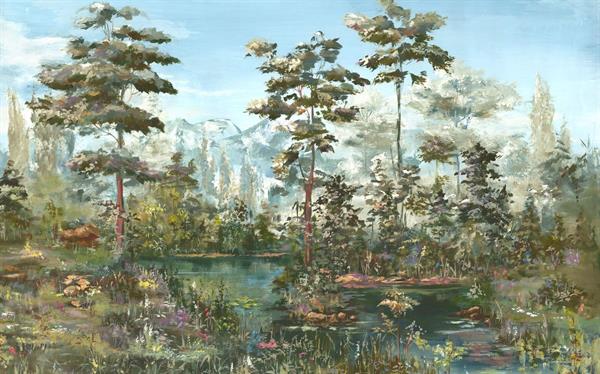 FOTOMURALE  INFINITY 2  FOREST HARONIE MIS.400X250CM