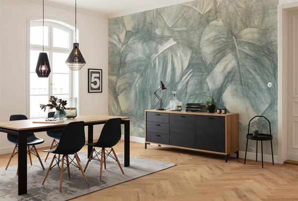 FOTOMURALE  INFINITY 2  FOLIAGE GREEN MIS.400X250 CM