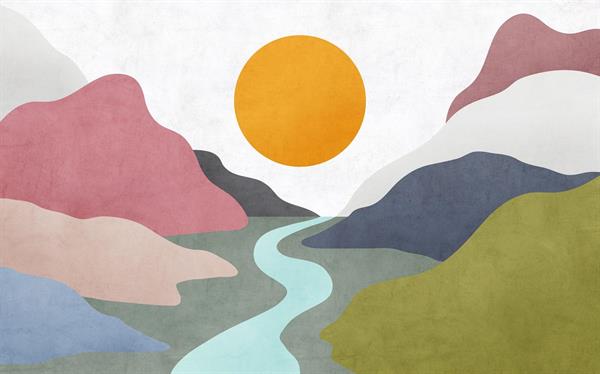 FOTOMURALE  INFINITY 2  LUNA VELVETY MIS.400X250CM