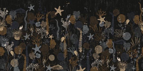 FOTOMURALE  INFINITY 2  NUIT MARINE MIS.500X250CM