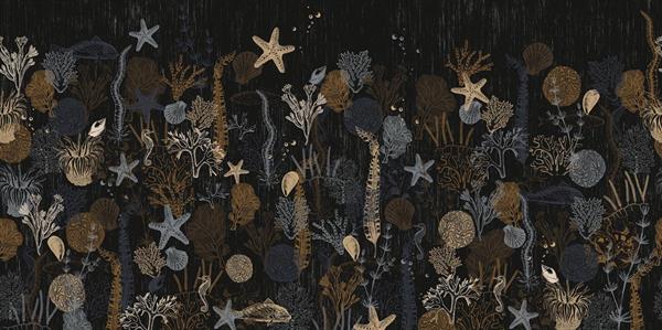 FOTOMURALE  INFINITY 2  NUIT MARINE MIS.500X250CM