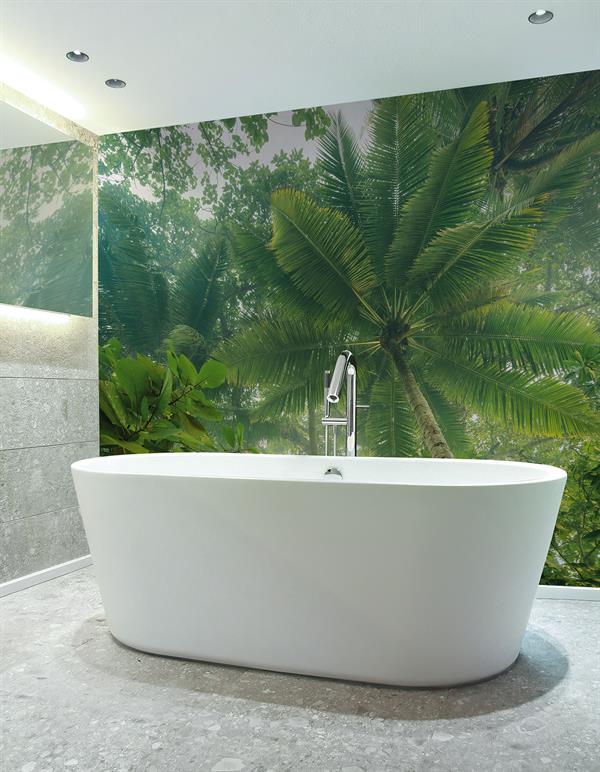 FOTOMURALE  INFINITY 2  PALMS GREEN L.MIS.300X250CM