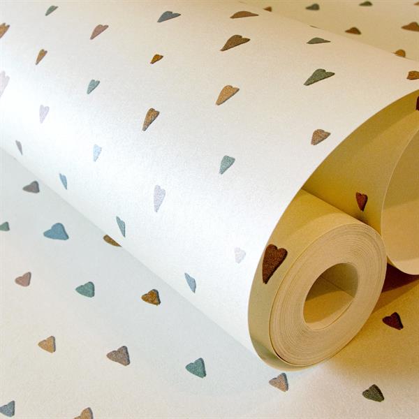 PARATO GREAT KIDS TNT   HEARTS PINK MIS.0,53X10,05MT