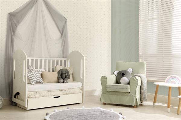 PARATO GREAT KIDS TNT   HEARTS GREY MIS.0,53X10,05MT