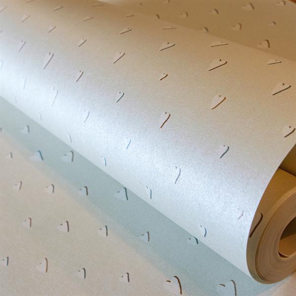 PARATO GREAT KIDS TNT   HEARTS GREY MIS.0,53X10,05MT