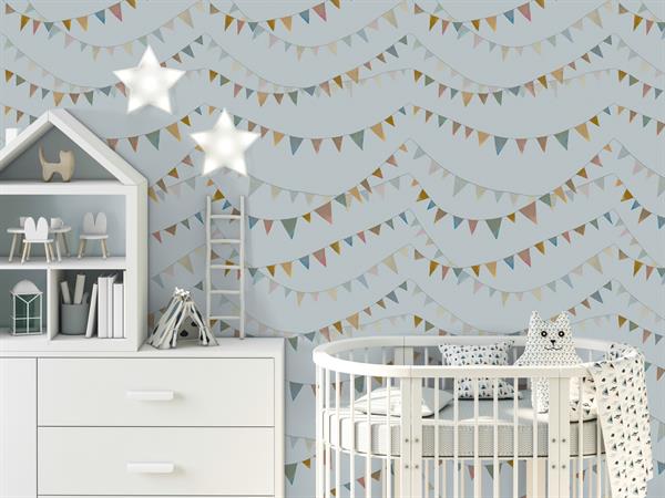 PARATO GREAT KIDS TNT   FESTOONS AVORIO 0,53X10,05MT