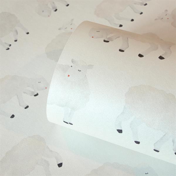 PARATO GREAT KIDS TNT   SHEEP WHITE 0,53X10,05MT