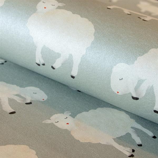 PARATO GREAT KIDS TNT   SHEEP GREEN 0,53X10,05MT