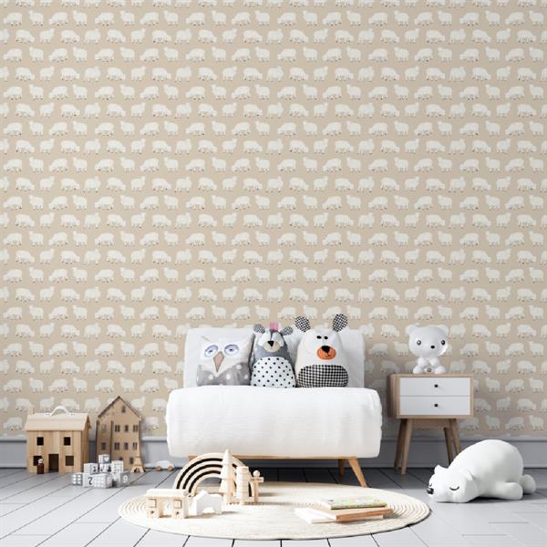 PARATO GREAT KIDS TNT   SHEEP BEIGE 0,53X10,05MT