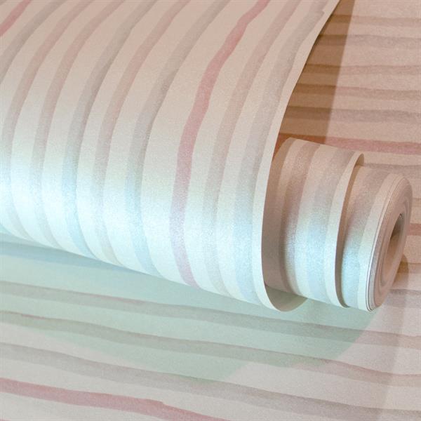 PARATO GREAT KIDS TNT   RIGHE PINK 0,53X10,05MT