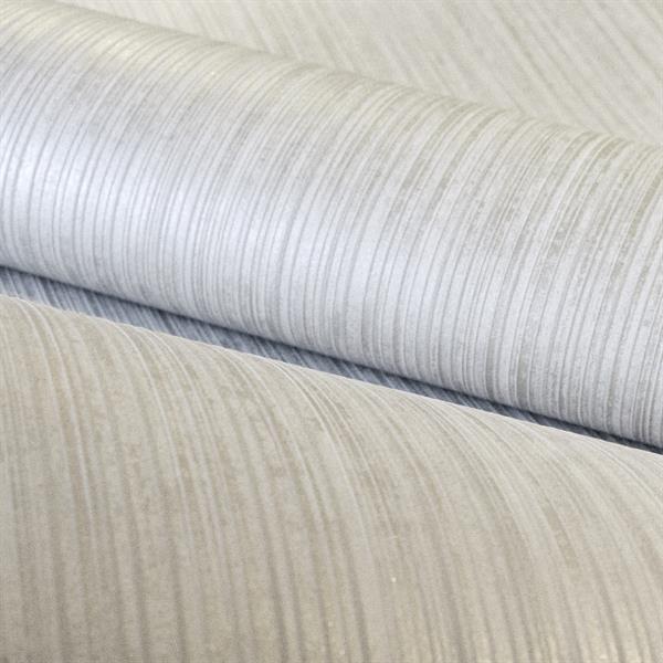 PARATO DIVINO IN TNT    RIGHE GREY SILVER 0,53X10,05MT