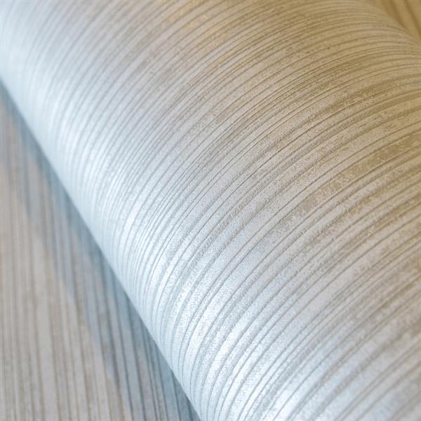 PARATO DIVINO IN TNT    RIGHE GREY SILVER 0,53X10,05MT