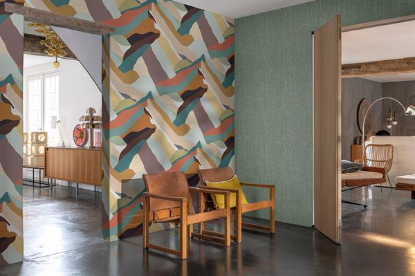 STAMPA DIGITALE BRAZIL TNT MATERIAL M.COLOR Mt.1,8L—2,8h. 2 teli