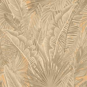 PARATO PERLA PVC/TNT    FOLIAGE NATURAL MIS.0,53X10,05MT