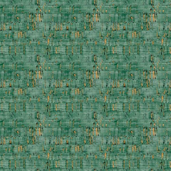 PARATO PERLA PVC/TNT    MATERIAL GREEN GOLD MIS.0,53X10,05MT