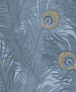 PARATO PERLA PVC/TNT    FOLIAGE AVION BLUE 0,53X10,05MT