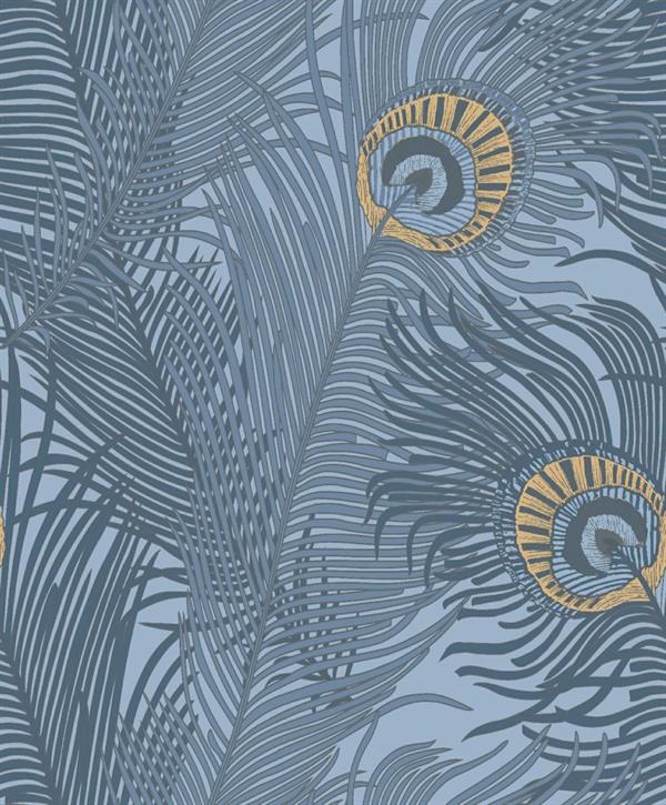 PARATO PERLA PVC/TNT    FOLIAGE AVION BLUE 0,53X10,05MT